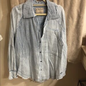 FREE PEOPLE DISTRESSED TOP🤠🦌🏔️🚂